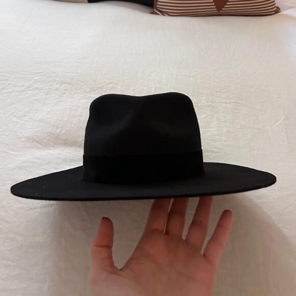 Lack of Color The Mirage Wide Brimmed Hat in Black main image 6